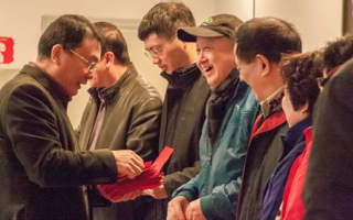 金骏腾飞十二载  不待扬鞭自奋蹄——我院召开2014年新学期员工大会