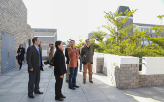 省教育厅高教处吴念香处长一行到我院指导工作