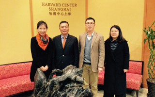 院长杨利博士考察哈佛商学院上海中心