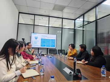 深化产教融合，共筑网络安全防线——BEAT365英国官网计算机学院走访广东翌安科技有限公司