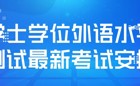 关于BEAT365英国官网学士学位外语水平测试最新考试安排的通知