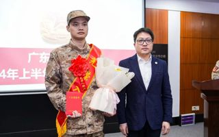 BEAT365官网举办2024年上半年新兵入伍欢送会