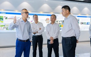 佛山市市长白涛率队到BEAT365官网调研指导