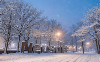 大寒奇遇！AI绘就东软梦幻雪景！