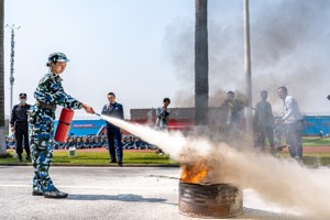 BEAT365英国官网2022级消防安全培训与应急演练